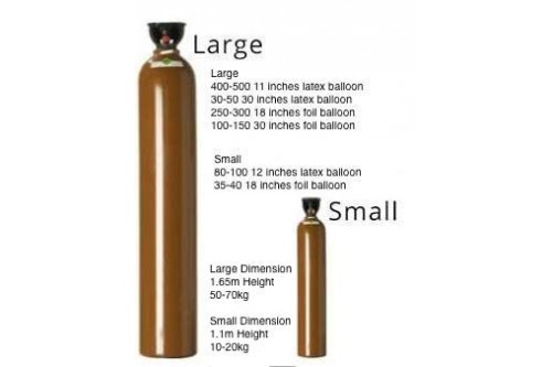 Small Helium Gas Tank (Self Collection + Deposit Required)